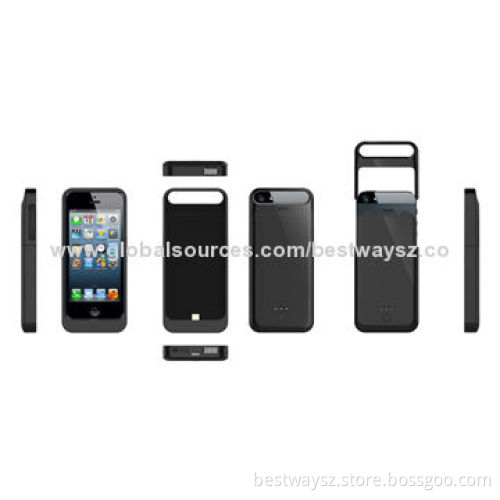 battery charger case for iPhone , 2,000mAh battery, charge 100%, with MFi certificate